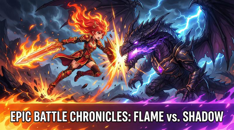 51视频精选动漫-烈焰少女龙影传说-热血动漫教程