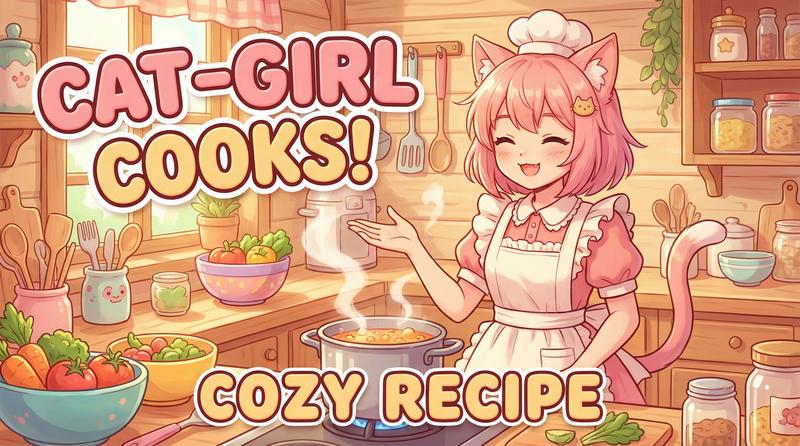 51视频生活动漫-猫娘厨房日记-美食动漫教程